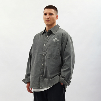 ASHW069-1 Рубашка Badfive Culture серый